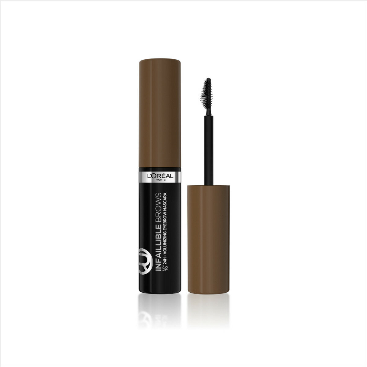 Тушь для бровей INFAILLIBLE Brows Volumizing Mascara, оттенок 3, брюнет - фотография № 2