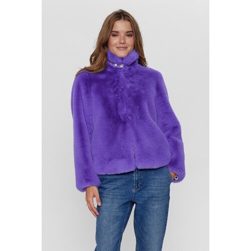 фото Куртка numph, размер 42, фиолетовый