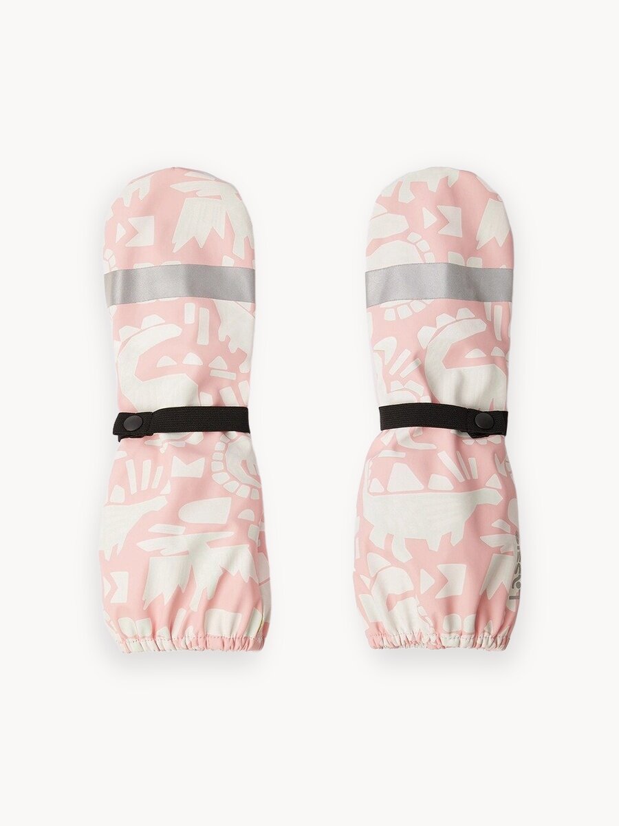 Варежки Lassie Paju для девочек, размер 1, розовый,