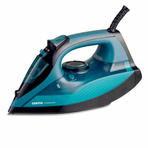 Утюг Centek CT-2317 BLUE синий 2800 Вт керам подошва пар удар 1727338 580800₽
