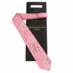 Нестандартный розовый галстук для мужчин Christian Lacroix 71249 - изображение
