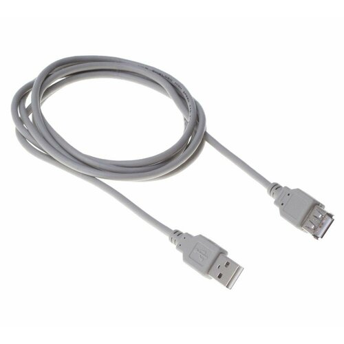 Кабель Buro BHP RET USB_AF30 USB A(m) USB A(f) 3м серый блистер кабель удлинительный usb 2 0 a m a f 3м buro bhp ret usb af30