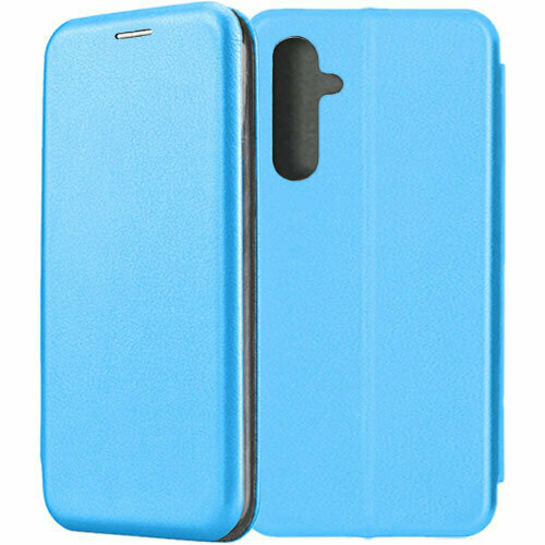 Чехол-книжка Fashion Case для Samsung Galaxy A54 5G A546 голубой чехол накладка krutoff soft case brawl stars призрак скуик для samsung galaxy a54 5g a546 черный