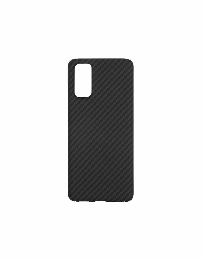 Чехол защитный Barn&Hollis для Samsung Galaxy S20, карбон, матовый, серый - фото №7