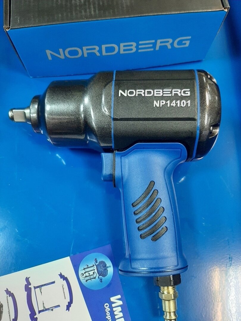 фото Пневмогайковерт ударный для автосервиса и шиномонтажа 1/2", 1300Нм NORDBERG