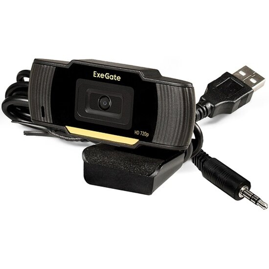Веб-камера Exegate GoldenEye C270 HD черный
