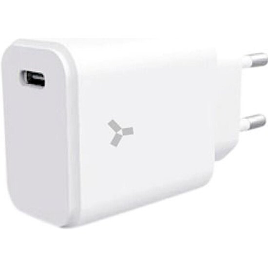 Сетевое зарядное устройство Accesstyle Quartz 20 Вт, USB-C, белый