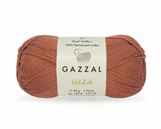 Пряжа Gazzal Giza 100% мерсеризованный хлопок, 50гр, 125м, цвет 2490