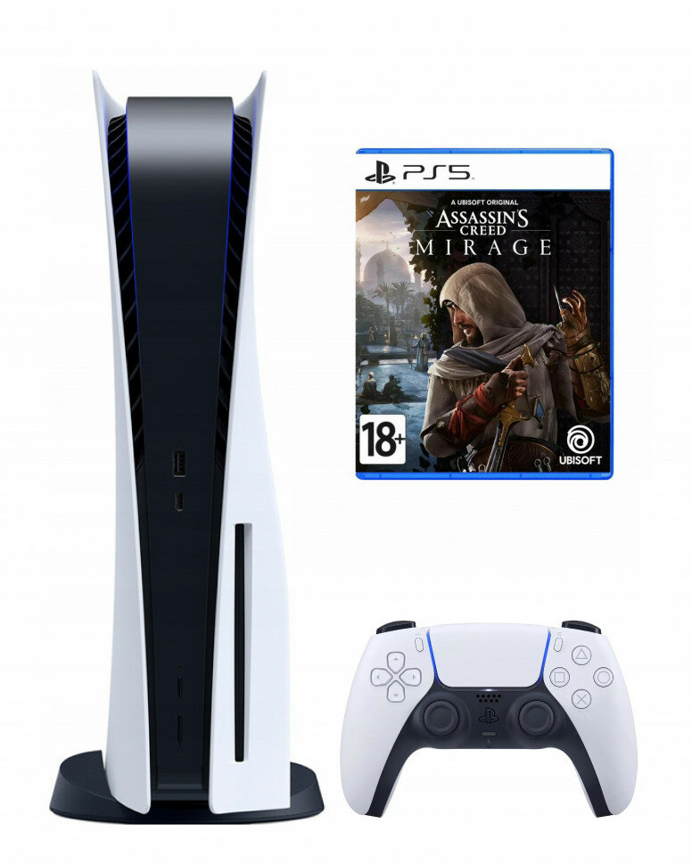 Приставка Sony PlayStation 5+ Assassin's creed mirage (диск)