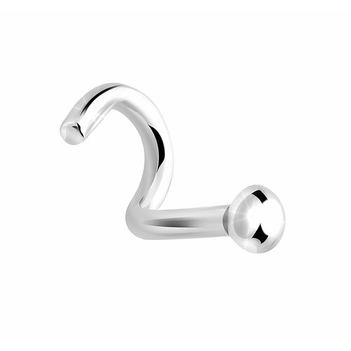 Пирсинг в нос VALTERA серебро 925 проба средний вес 023 гр серебристый 375₽