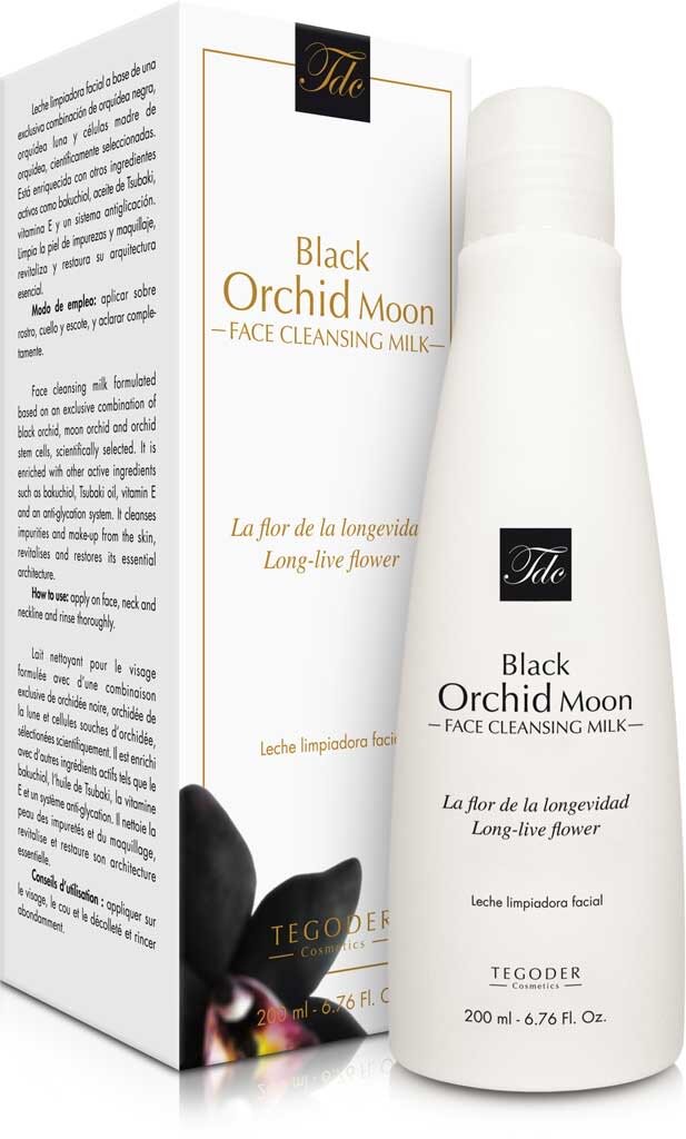 Тегор Очищающее молочко Black Orchid Moon Face Cleansing Milk 200 ml.