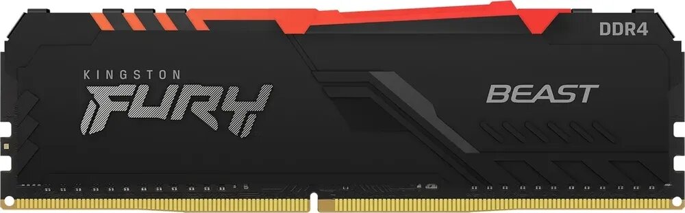 Оперативная память 32 Gb 3200 MHz Kingston FURY BEAST RGB (KF432C16BBA/32) — фото 3