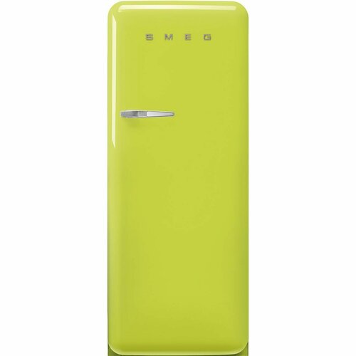 Холодильник стиль 50-х годов 60 см цвет лайма Smeg FAB28RLI5 19299000₽