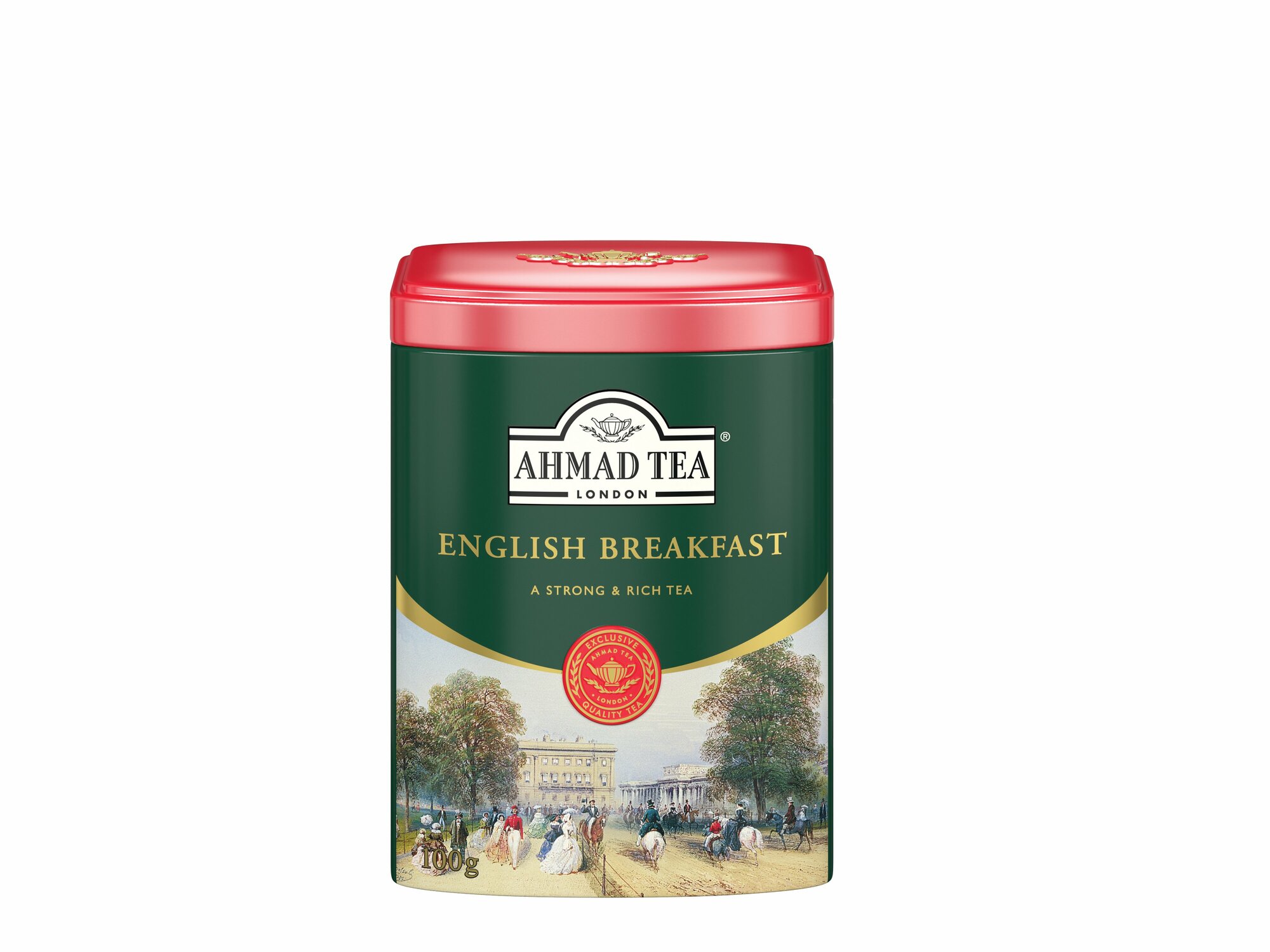 Чай "Ahmad Tea", Чай Английский завтрак, металлическая банка, 100гр - фотография № 9