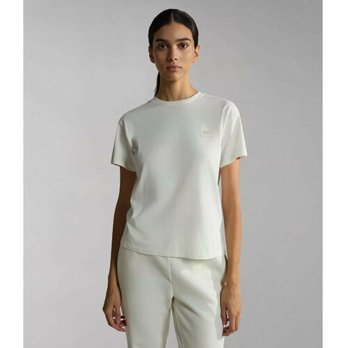 фото Футболка napapijri, размер s, белый