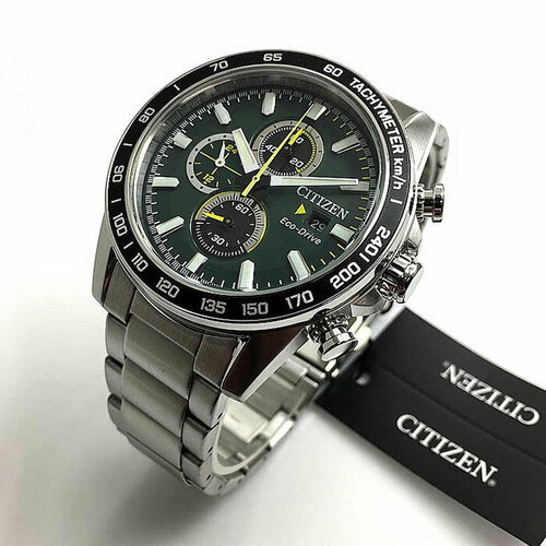 фото Наручные часы citizen eco-drive, зеленый