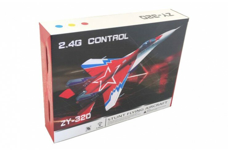 Радиоуправляемый истребитель Миг-320 2.4G ZHIYANG TOYS ZY909-BLUE — фото 11