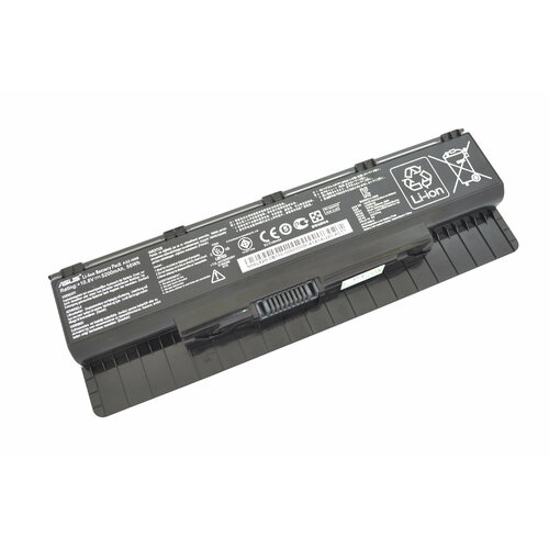 Аккумулятор для ноутбука Asus N46, N56, N76, (A32-N56), 5200mAh, 10.8V, черный, ORG аккумулятор батарея для ноутбука asus n46 a32 n56 11 1v 5200 mah