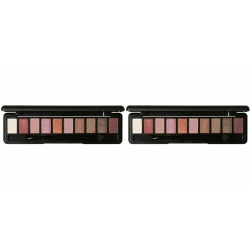 Focallure Палетка теней для век 10 цветов Eyeshadow тон 3, 5 г, 2 уп.