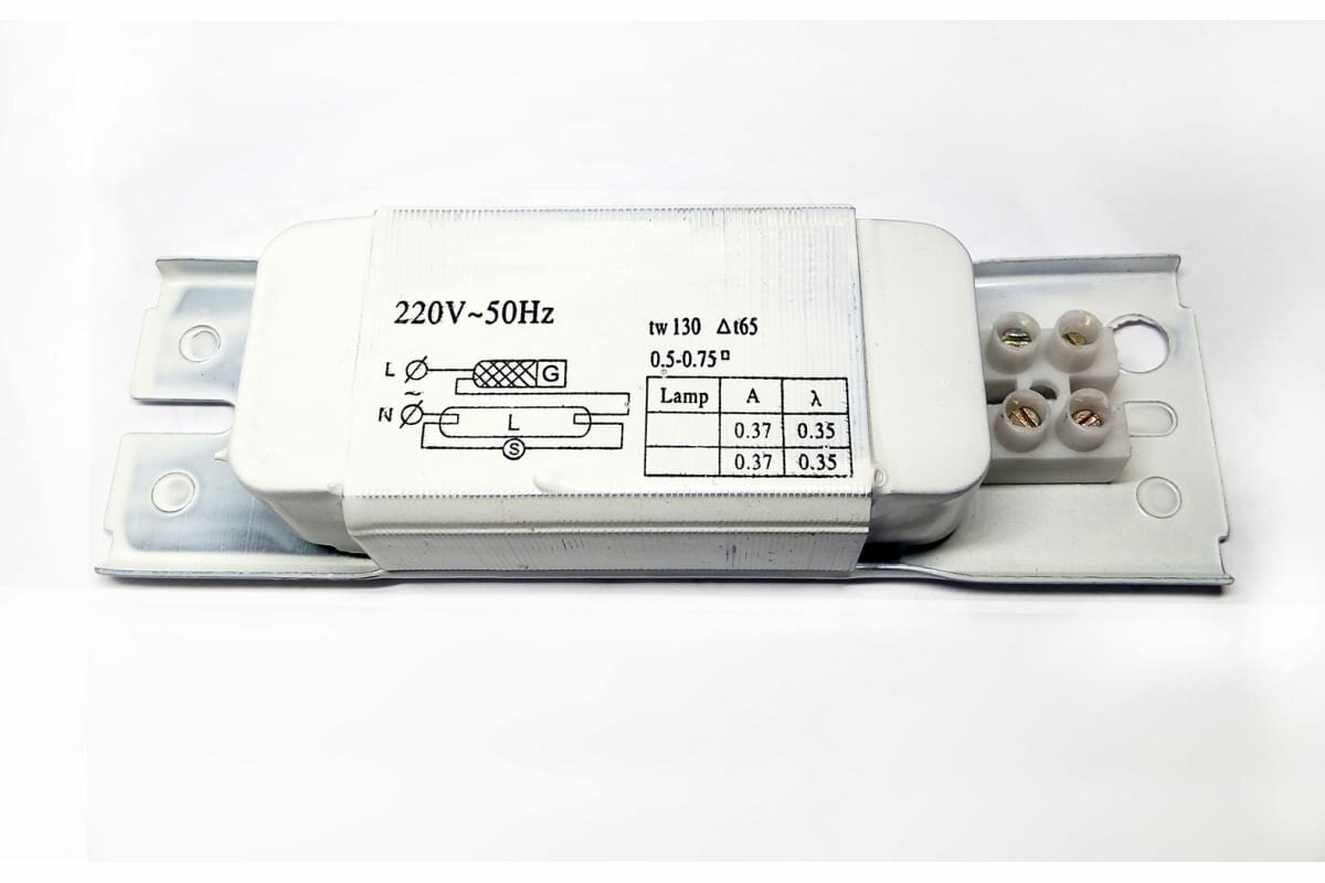 Электронный пускорегулирующий аппарат SVET ЭПРА 2x36 W XX0412-0004