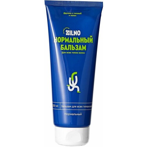 Бальзам Silno Нормальный для всех типов волос Пшеничные протеины 200мл х2шт