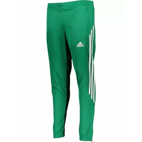 Брюки adidas детские, размер 128, зеленый