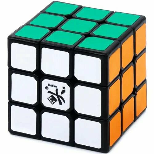 Кубик Рубика DaYan 5 3x3 Zhanchi 50mm Черный / Развивающая головоломка dayan 5 zhanchi 57 mm magic speed dayan cube puzzle ultra smooth cube professional classical stickers toys for children