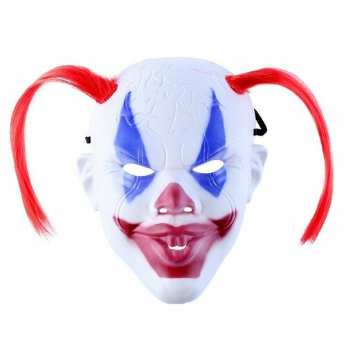 Карнавальная маска «Злой клоун» (комплект из 6 шт)