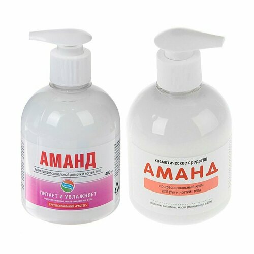 Крем защитный для рук Аманд, 450 мл (комплект из 6 шт)