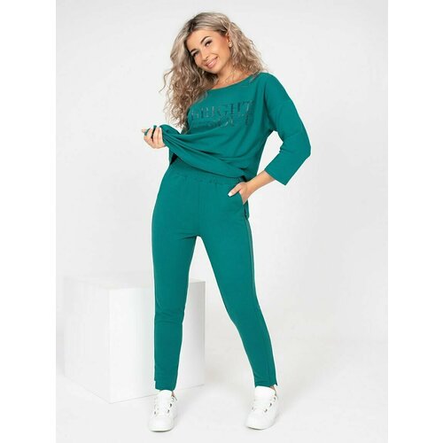 фото Костюм, размер 58, зеленый liketeks