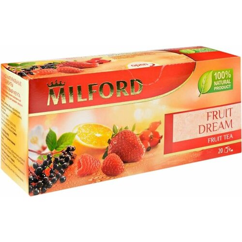Чай фруктовый Milford Фруктовая мечта 20*2г 1шт