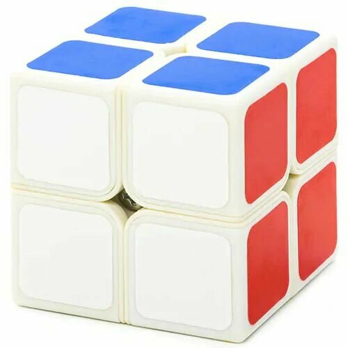 Кубик Рубика ShengShou 2x2 Aurora Белый / Развивающая игрушка кубик рубика shengshou pearl 3x3х3 белый пластик развивающая головоломка