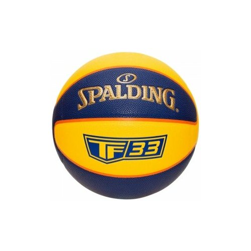 55659-83857 Мяч баскетбольный SPALDING TF-33 размер 6, 84352Z_6, резина, синий-оранжевый