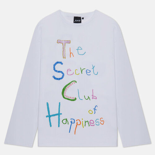 Лонгслив TSCH, хлопок, размер xl, белый