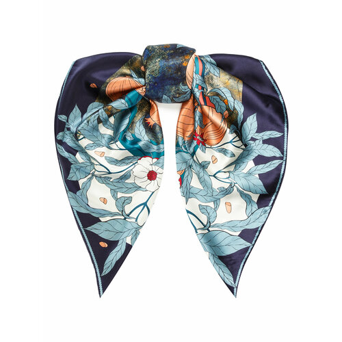 фото Платок eleganzza,86х86 см, синий