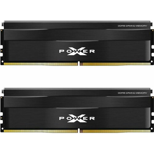 Оперативная память 64Gb DDR5 6000MHz Silicon Power XPower Zenith (2x32Gb KIT) (SP064GXLWU600FDE)