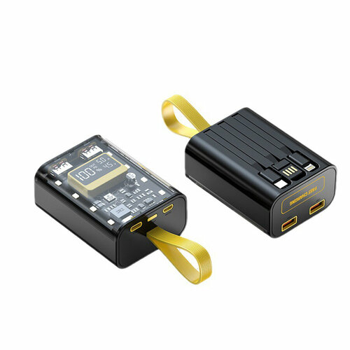 Внешний аккумулятор повербанк 20000 мАч быстрая зарядка 20Вт Type-C Lightning 190000₽