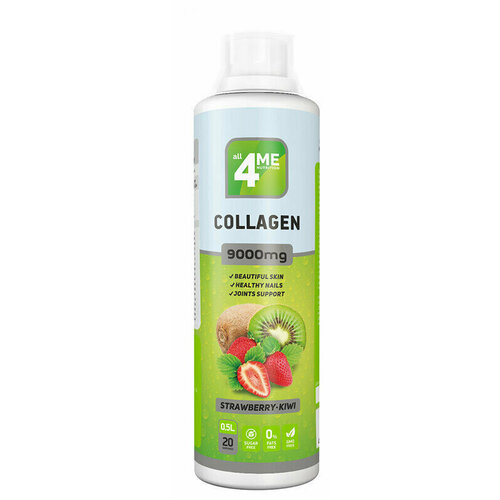 4Me Nutrition Collagen Concentrate 9000, 500 мл (Апельсин-лимон)