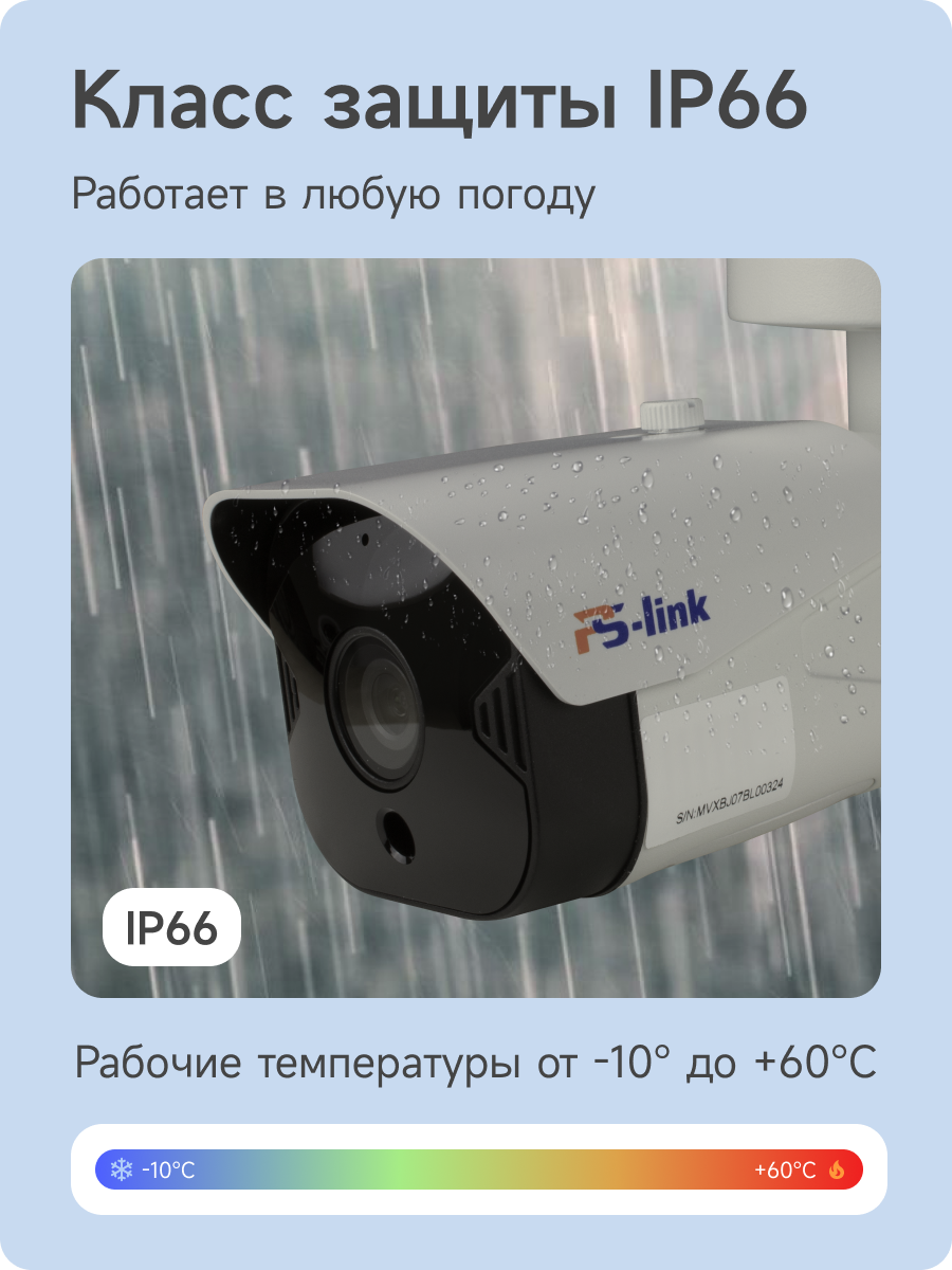 Комплект видеонаблюдения 4G PS-link TB201-4G с записью на SD карту 1 камера 2Мп