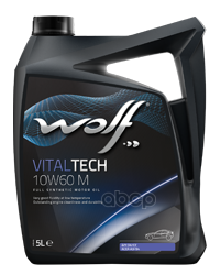 Wolf Масло Моторное Vitaltech 10W60 M 5L