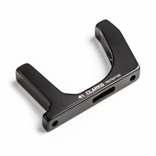 фото Адаптер для дискового тормоза (flat mount) алюминий передний 180мм cb-pmfm-f180 черный clarks clark's