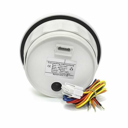 Тахометр 8000 об/мин со счетчиком моточасов (WW), SR:1-10 KUS KY07308