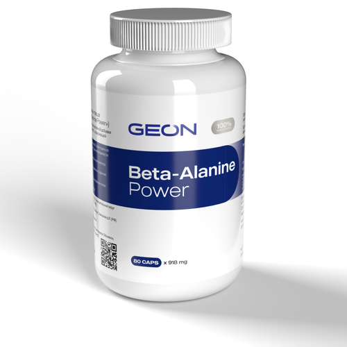 GEON Beta-alanine power, 80 капс биологически активная добавка к пище rationutrilife vitamin c 60 шт