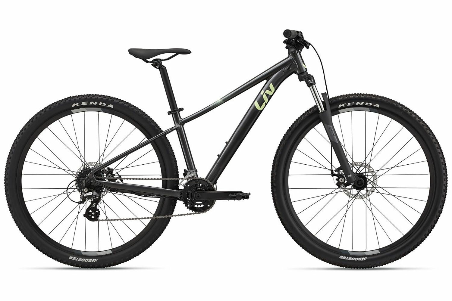 Велосипед Giant Tempt 4 27,5" (2022) (Велосипед Giant 22" Tempt 4, S, Черный, 2201124124)