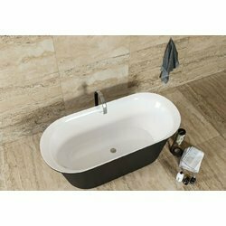 Акриловая ванна Aquanet Family 170х78 88778-MW-MB матовая - фото №15