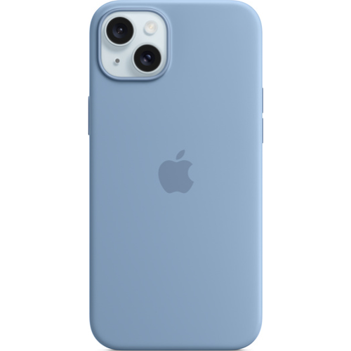 Аксессуары для мобильных телефонов Apple iPhone 15 Plus Silicone Case with MagSafe (зимний синий)