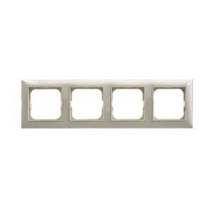 Basic55 2CKA001725A1487 Рамка 4-постовая (слоновая кость) ABB - фото №16