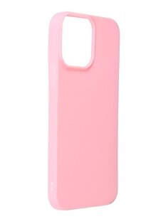 Чехол защитный TPU LuxCase для Apple iPhone 13 Pro Max, Розовый мел, 1,1 мм - фото №1