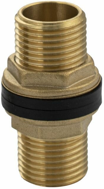 фото Штуцер - врезка в ёмкость 1/2", латунь