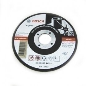 Отрезной круг по металлу Bosch - фото №12